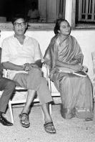 With Ustad Amir Khan at an informal session - 1973